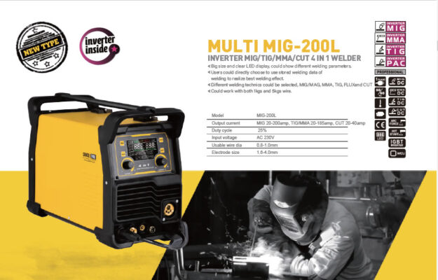 MULTI MIG-200L - 5 In One Machine - Mig Welders Direct